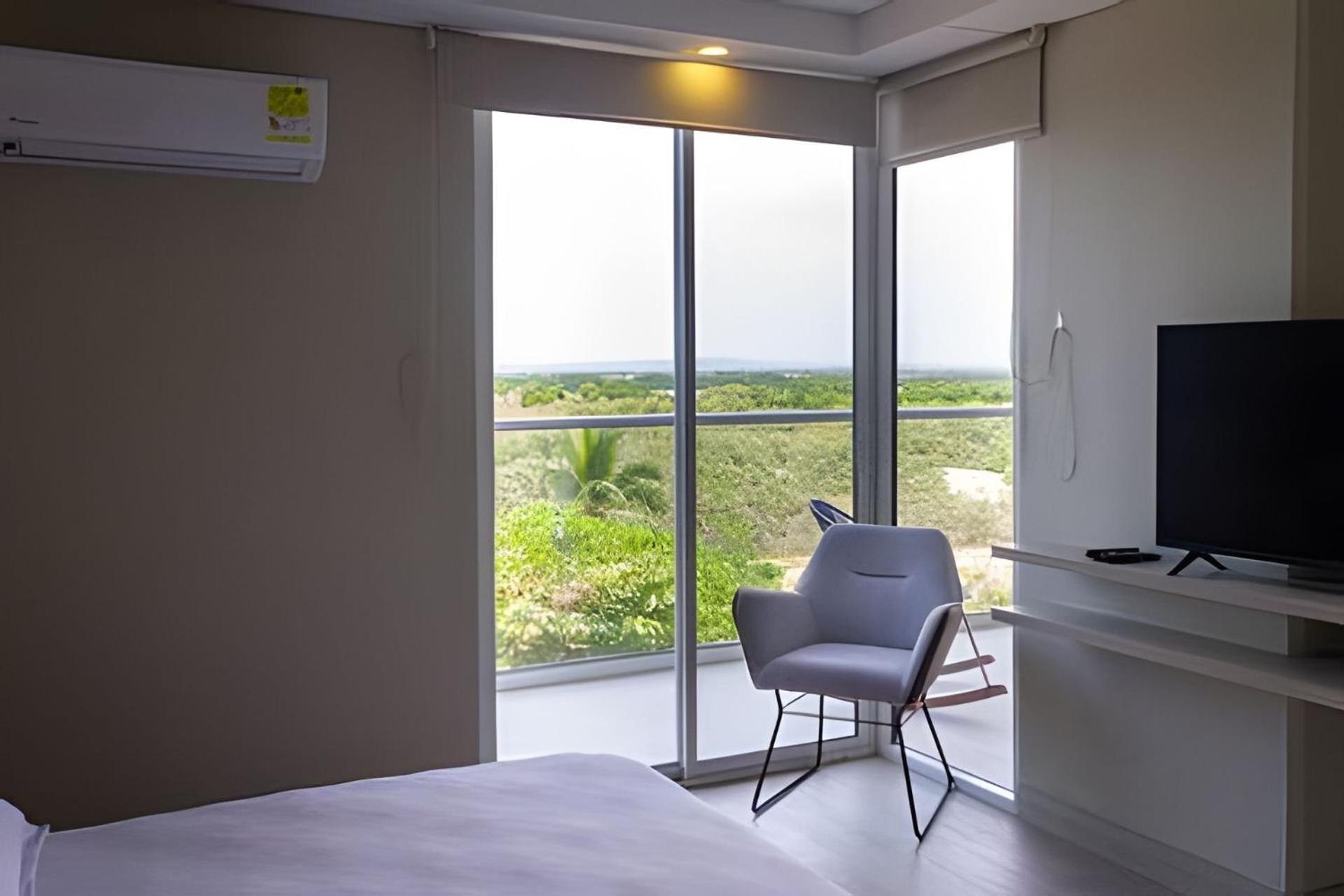 1 Dormitorio Frente A Playa De Morros. Piscina Cartagena Екстер'єр фото
