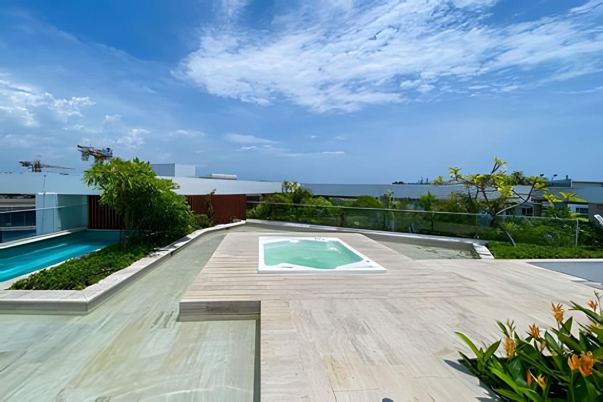 1 Dormitorio Frente A Playa De Morros. Piscina Cartagena Екстер'єр фото