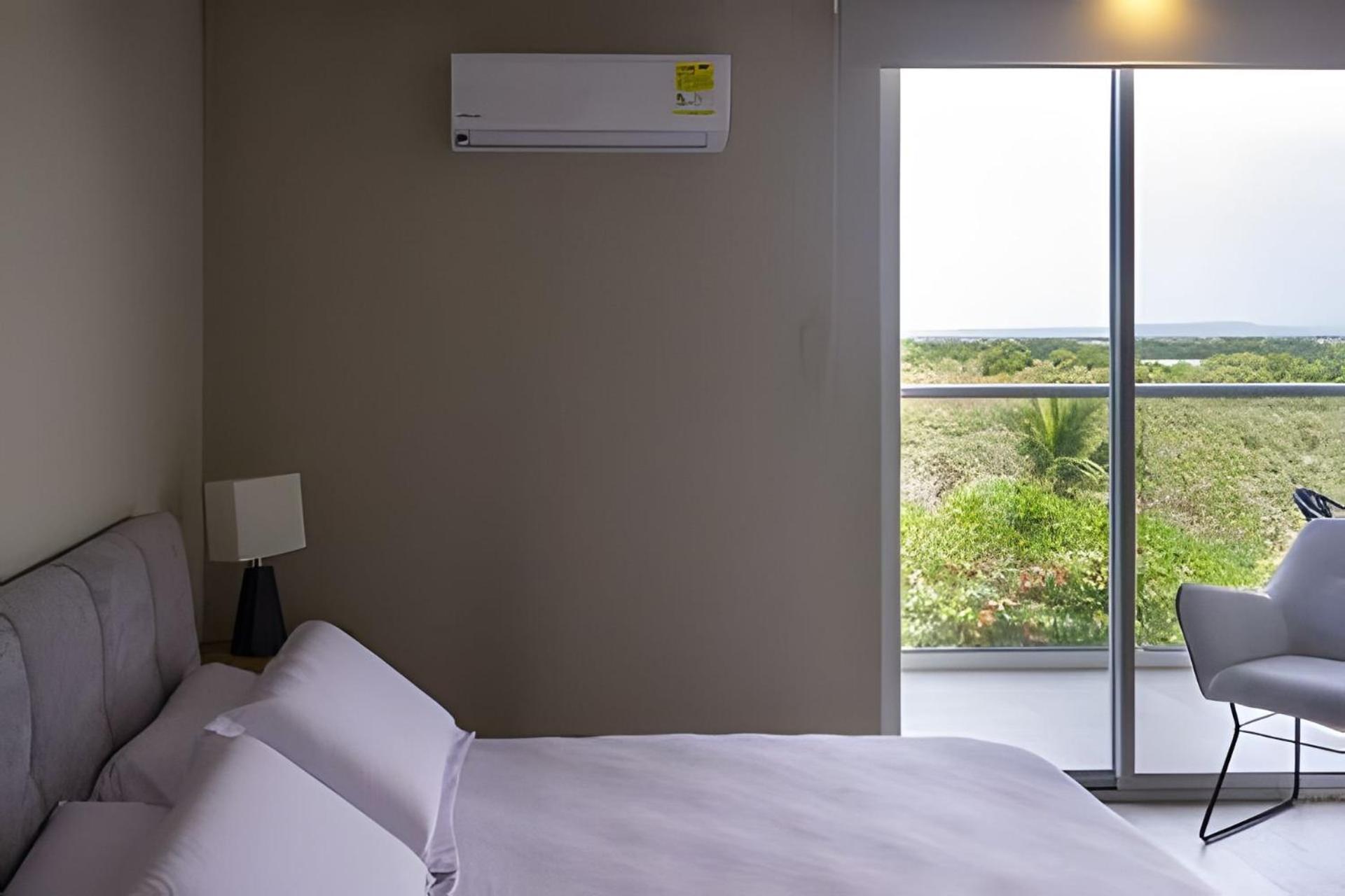 1 Dormitorio Frente A Playa De Morros. Piscina Cartagena Екстер'єр фото