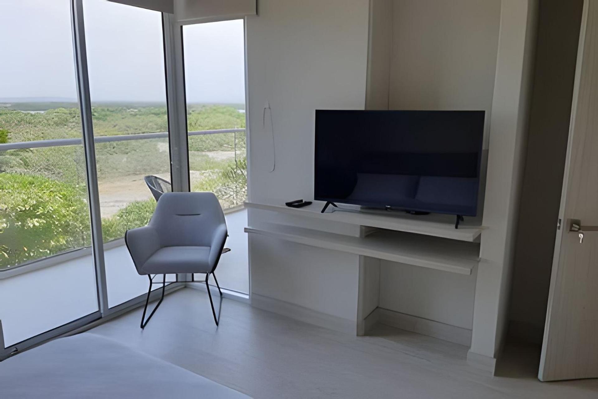 1 Dormitorio Frente A Playa De Morros. Piscina Cartagena Екстер'єр фото