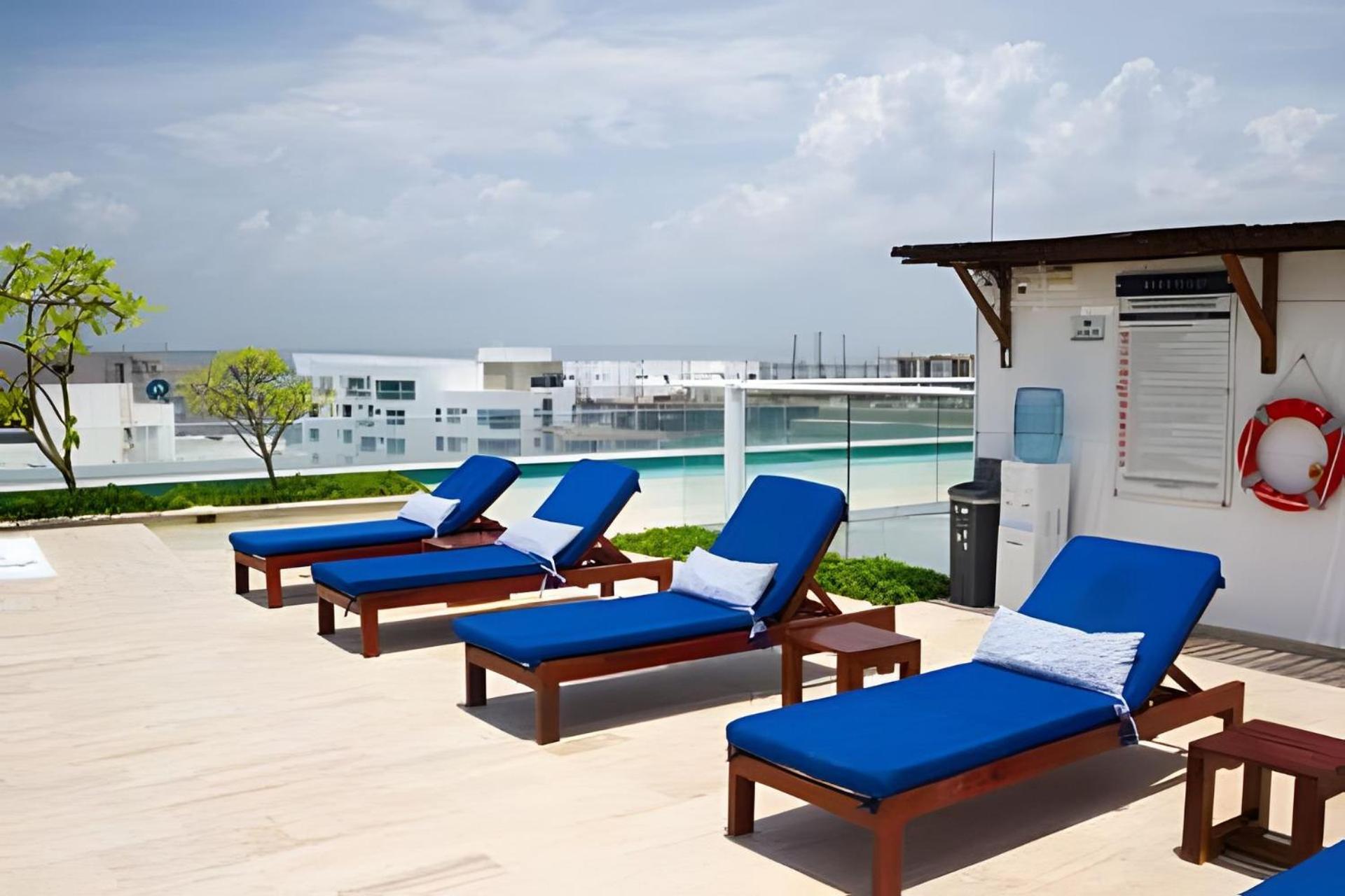 1 Dormitorio Frente A Playa De Morros. Piscina Cartagena Екстер'єр фото