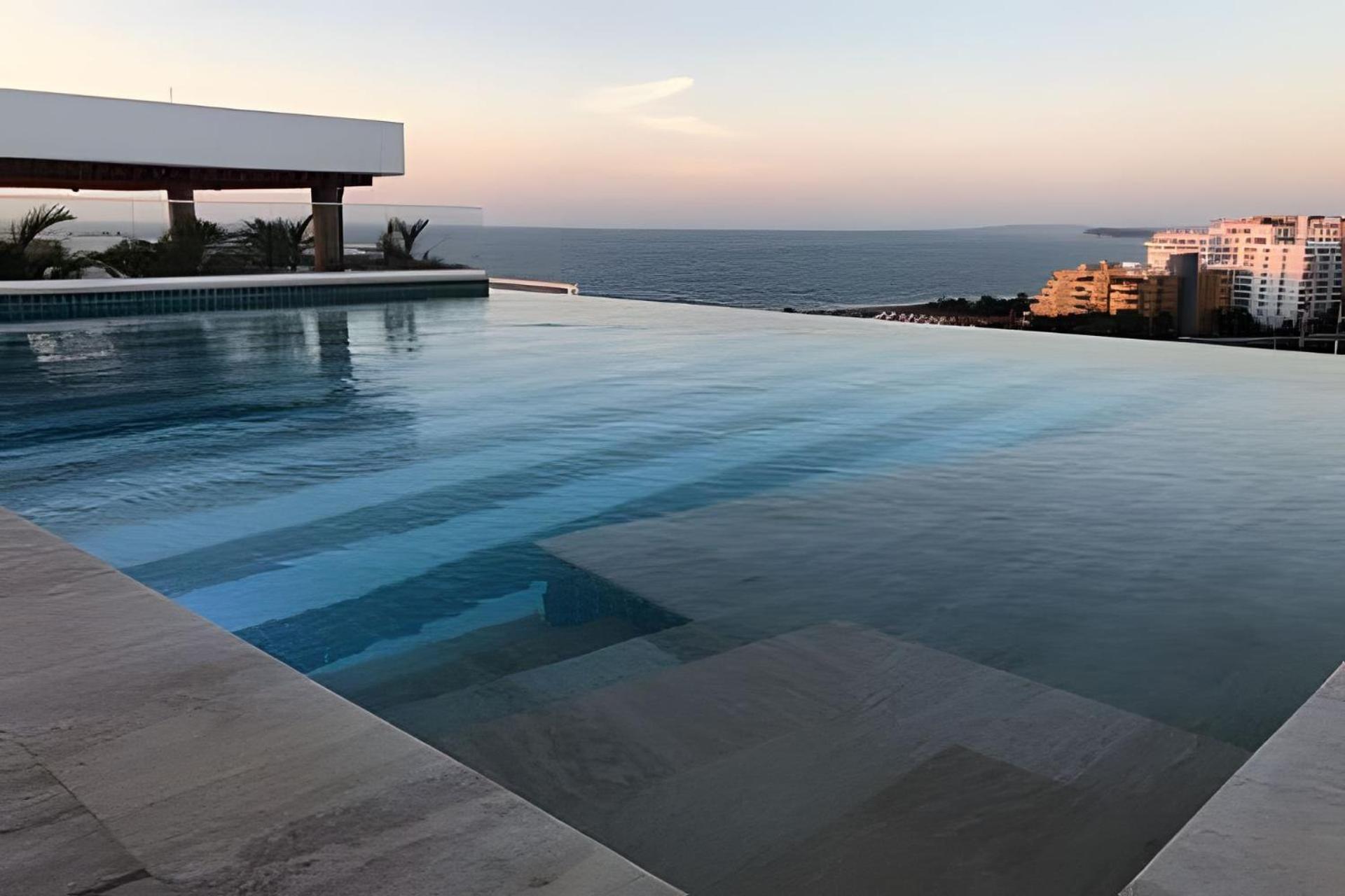 1 Dormitorio Frente A Playa De Morros. Piscina Cartagena Екстер'єр фото